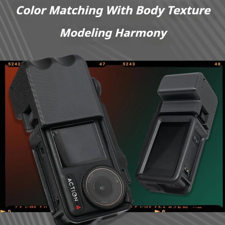 Street Vlogging Handle For DJI Osmo Action 5 Pro / Action 4 / Action 3 Magnetic Grip(Black) - free shipping - PMC TechLife - Order now!