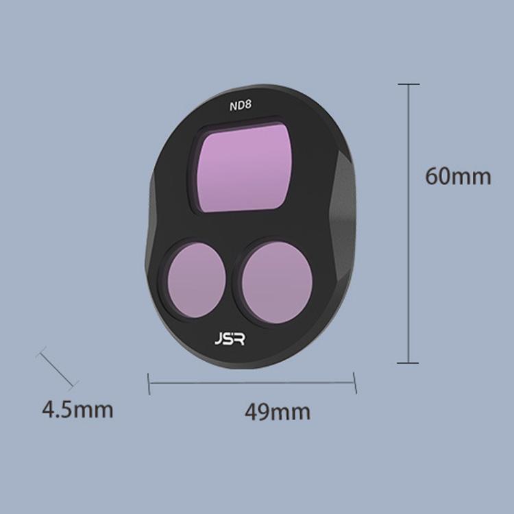 For DJI Mavic 4 Pro JSR Filter Lens Protector, Style: ND1000 - free shipping - PMC TechLife - Order now!
