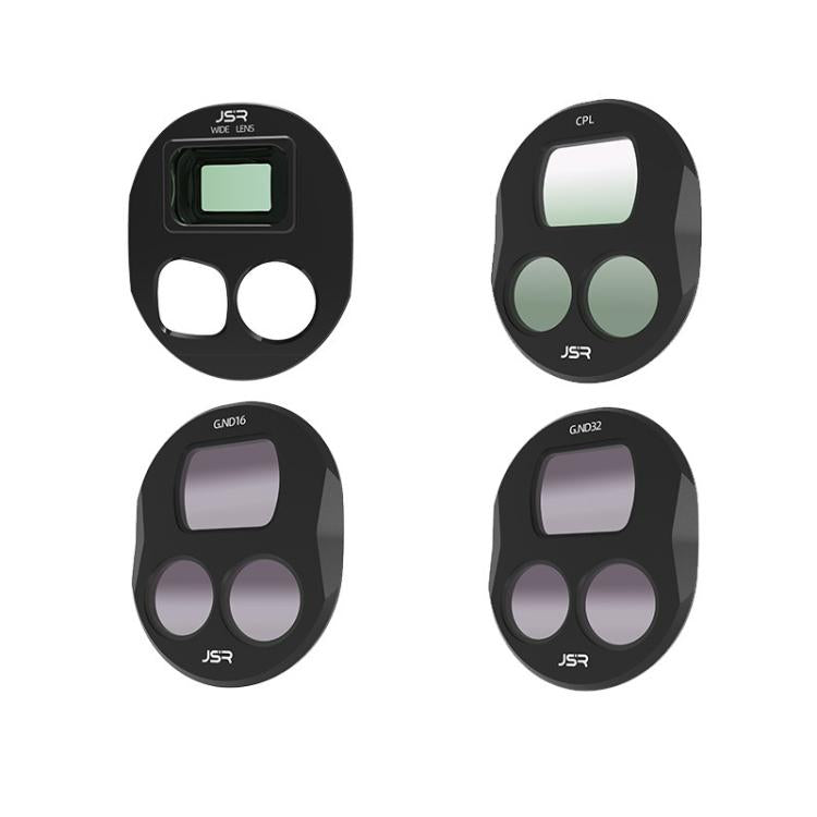For DJI Mavic 4 Pro JSR Wide Angle Lens Aerial Lens Accessories, Style: WIDE+CPL+ND16+ND32 - free shipping - PMC TechLife - Order now!