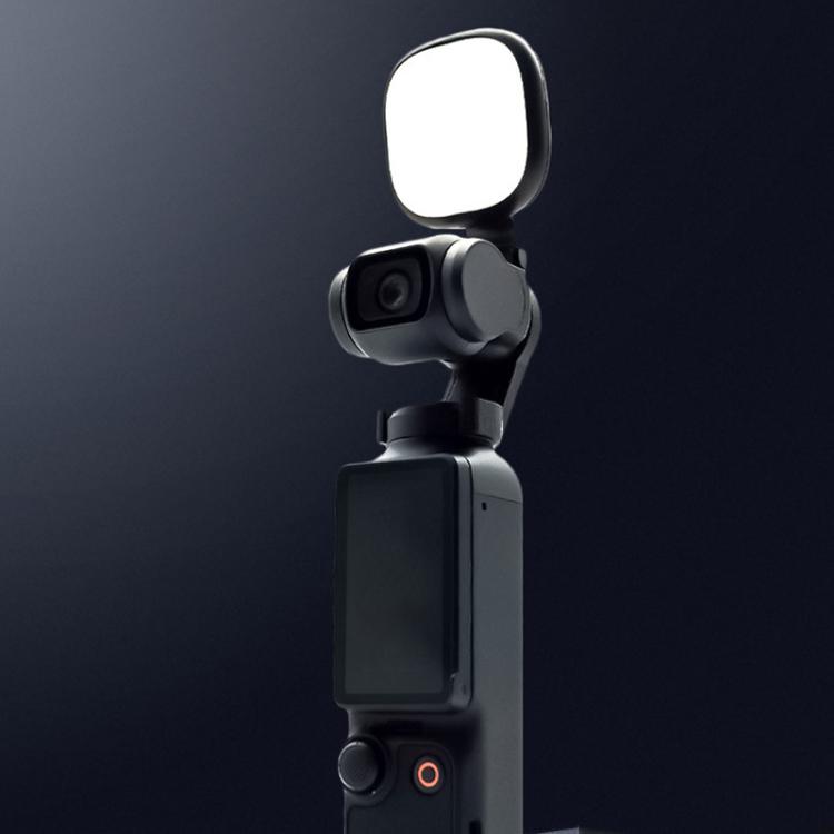 For DJI Osmo Pocket 3 JSR Fixed Frame Head Fill Light, Spec: With Black Soft 1/4 Filter - free shipping - PMC TechLife - Order now!