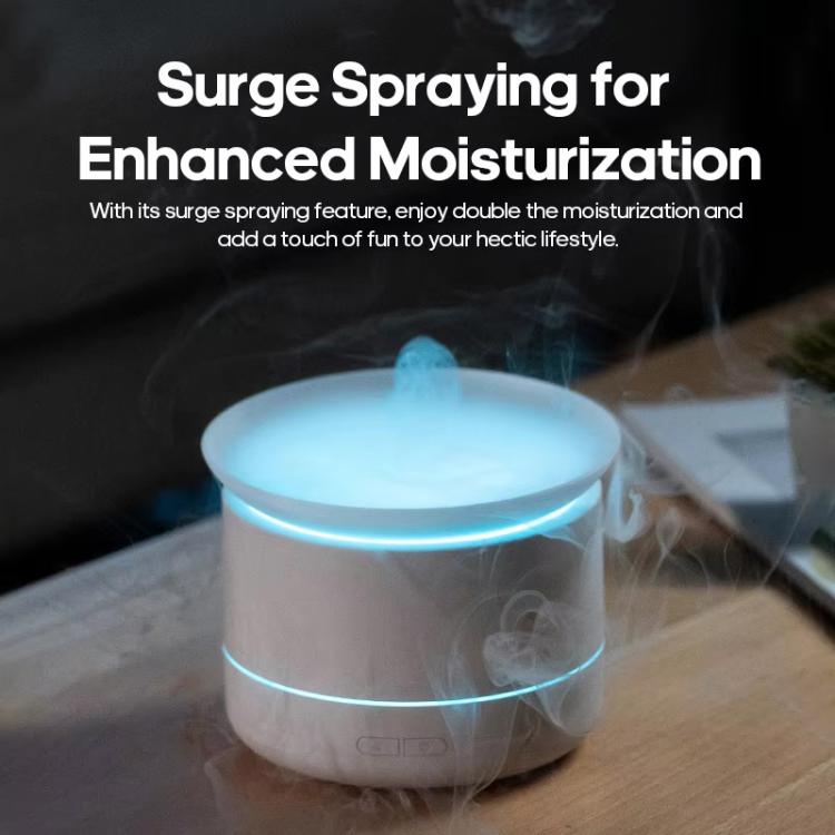 200ml Sea of Clouds Aroma Diffuser Essential Oil Humidifier with 7-Color Mood Lights USB-Powered, Color: Black - free shipping - PMC TechLife - Order now!
