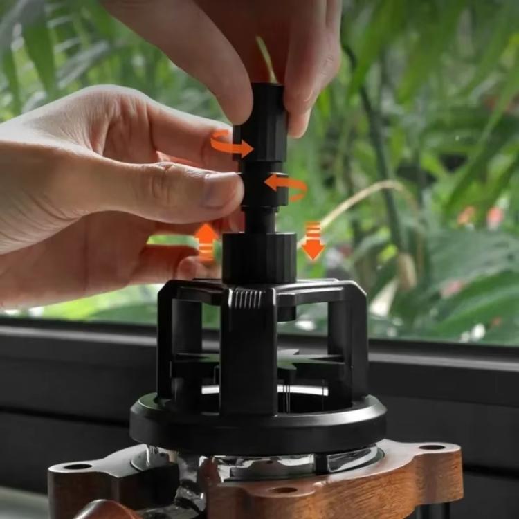 51mm Rotating Magnetic WDT Tool for Espresso Adjustable Height Coffee Needle Distributor Coffee Grounds Fluffing Tool - free shipping - PMC TechLife - Order now!