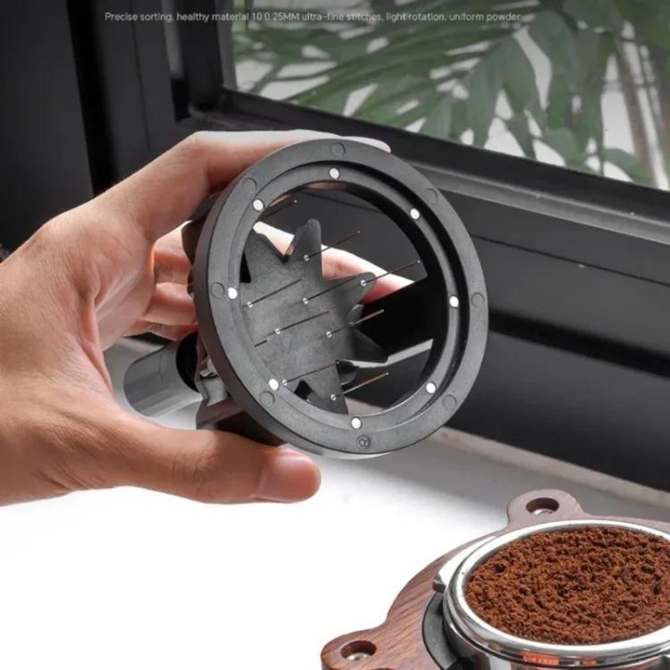 58mm Rotating Magnetic WDT Tool for Espresso Adjustable Height Coffee Needle Distributor Coffee Grounds Fluffing Tool - free shipping - PMC TechLife - Order now!