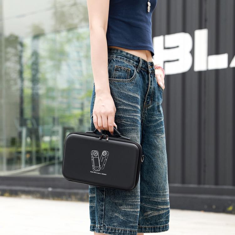 For Insta360 X5 /X4 BKANO Large Capacity Shoulder Bag Portable Handbag(Gray) - free shipping - PMC TechLife - Order now!