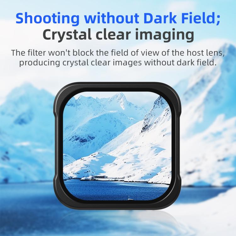 aMagisn AP26 Filter For GoPro HERO13 Black / 12 Black / 11 Black / 10 Black / 9 Black / 11Mini Black, Spec: CPL/ND8/ND16/ND32 - free shipping - PMC TechLife - Order now!