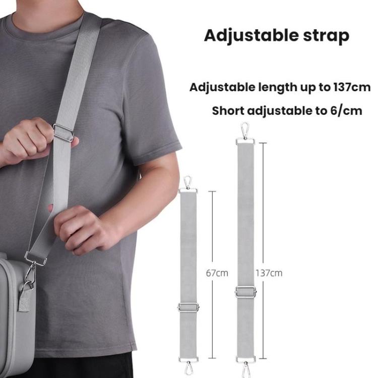 For DJI MINI 4 PRO BRDRC Remote Control Accessories Storage Handbag(Gray) - free shipping - PMC TechLife - Order now!