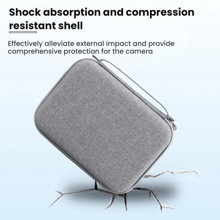 For Insta360 GO3 BRDRC Protection Portable Storage Bag(Gray) - free shipping - PMC TechLife - Order now!