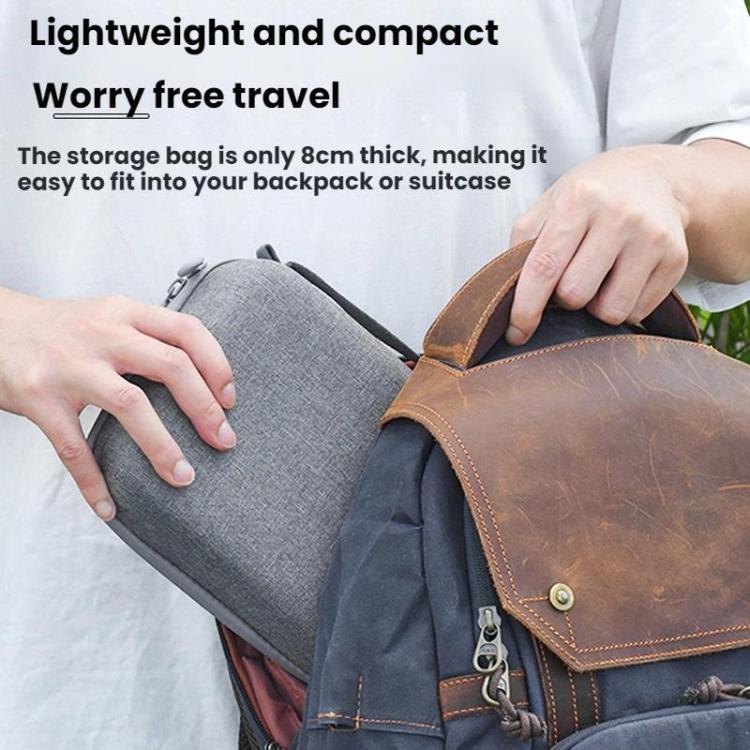 For Insta360 GO3 BRDRC Protection Portable Storage Bag(Gray) - free shipping - PMC TechLife - Order now!