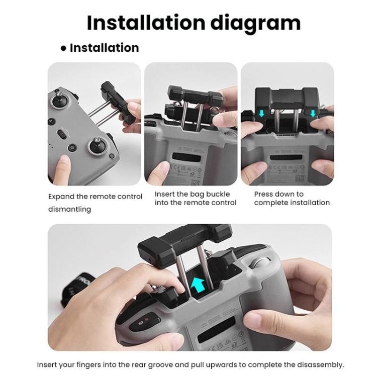 BRDRC Screen Remote Control Lanyard For DJI MINI 4 PRO/MAVIC 3/AIR 2S/NEO(For RC/RC2/RC PRO) - free shipping - PMC TechLife - Order now!