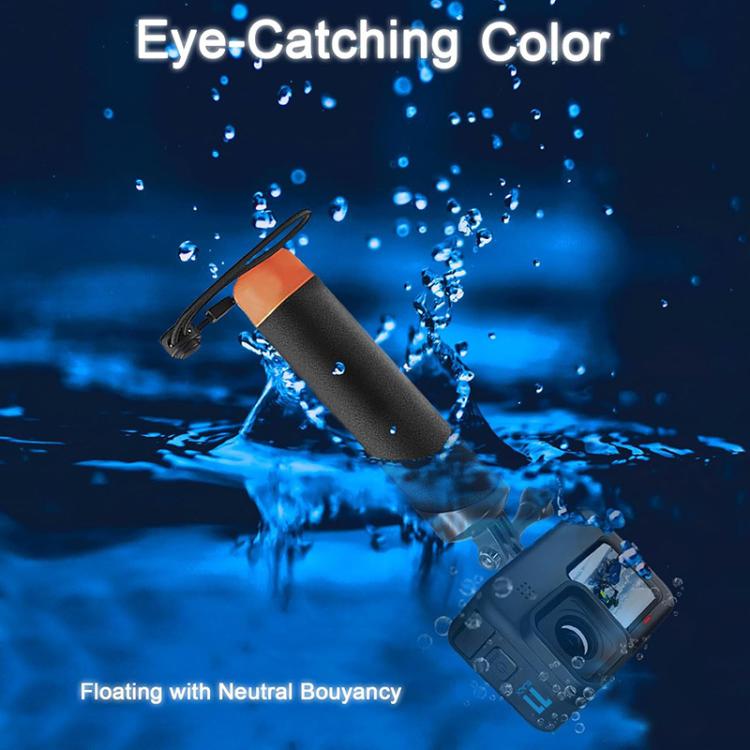 Floating Hand Grip For GoPro/DJI/Insta360 Action Camera Water-resistant Buoyant Handle With Anti-Loss Steel Cable - free shipping - PMC TechLife - Order now!