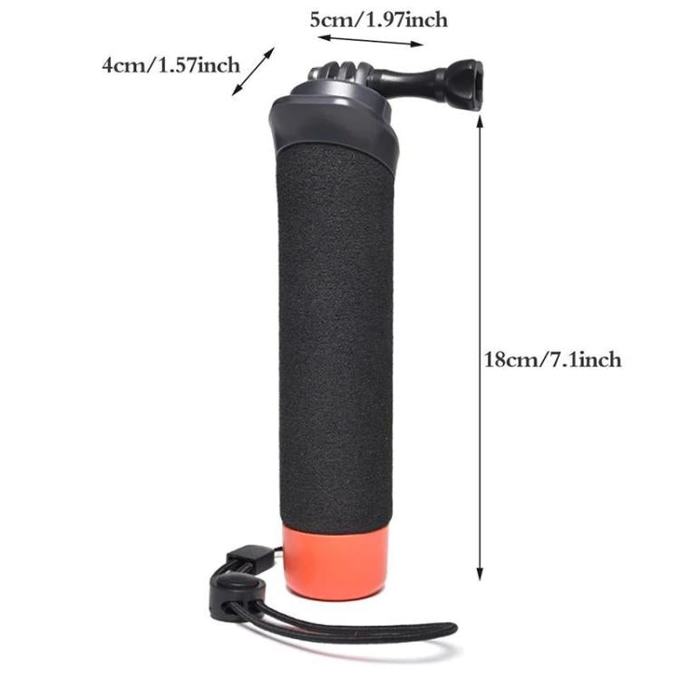 Floating Hand Grip For GoPro/DJI/Insta360 Action Camera Water-resistant Buoyant Handle With Anti-Loss Steel Cable - free shipping - PMC TechLife - Order now!