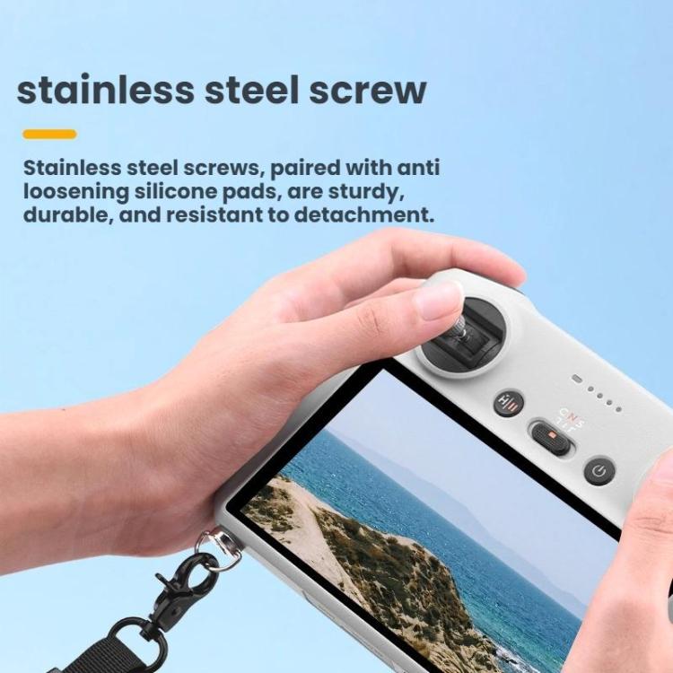 For DJI MINI 3/4 PRO/MAVIC 3 Classic BRDRC Screen Remote Control Strap(Gray/Brown) - free shipping - PMC TechLife - Order now!