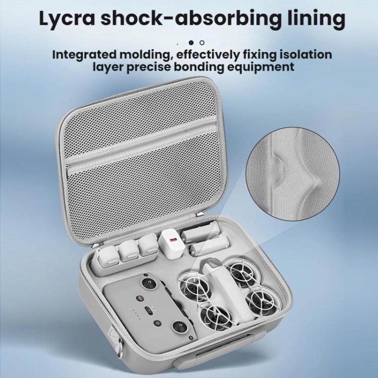 For DJI Neo BRDRC Portable Drone Accessories Protection Storage Bag(Gray) - free shipping - PMC TechLife - Order now!