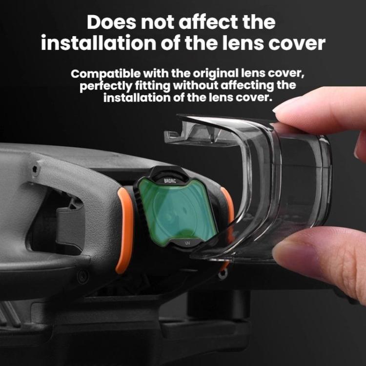 For DJI Avata 2 BRDRC Aluminum Frame Filter Accessories, Specification: ND8+ND16+ND32 - free shipping - PMC TechLife - Order now!