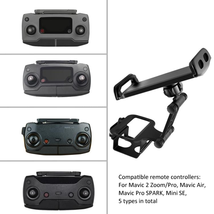 Phone Tablet Holder Mount for DJI Mini SE/Mavic Pro/Mavic Air/Spark/ Mavic 2 Pro/Zoom Remote Controller, Spec: Aluminum Alloy Nut - free shipping - PMC TechLife - Order now!