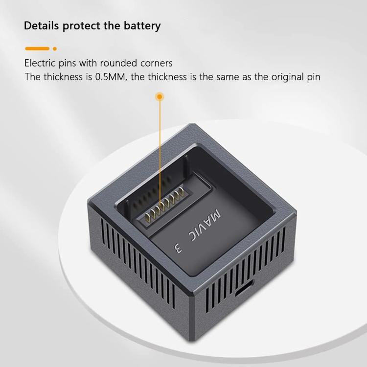 For DJI Mavic 3 Pro/Mavic 3 YX USB-C Fast Charger Single Channel Charging Hub For Drone Batteries - free shipping - PMC TechLife - Order now!