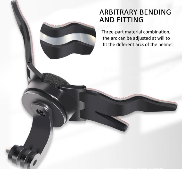 360-degree Rotatable Helmet Chin Mount for GoPro HERO/Insta360/DJI Osmo Action POV Camera Mount - free shipping - PMC TechLife - Order now!
