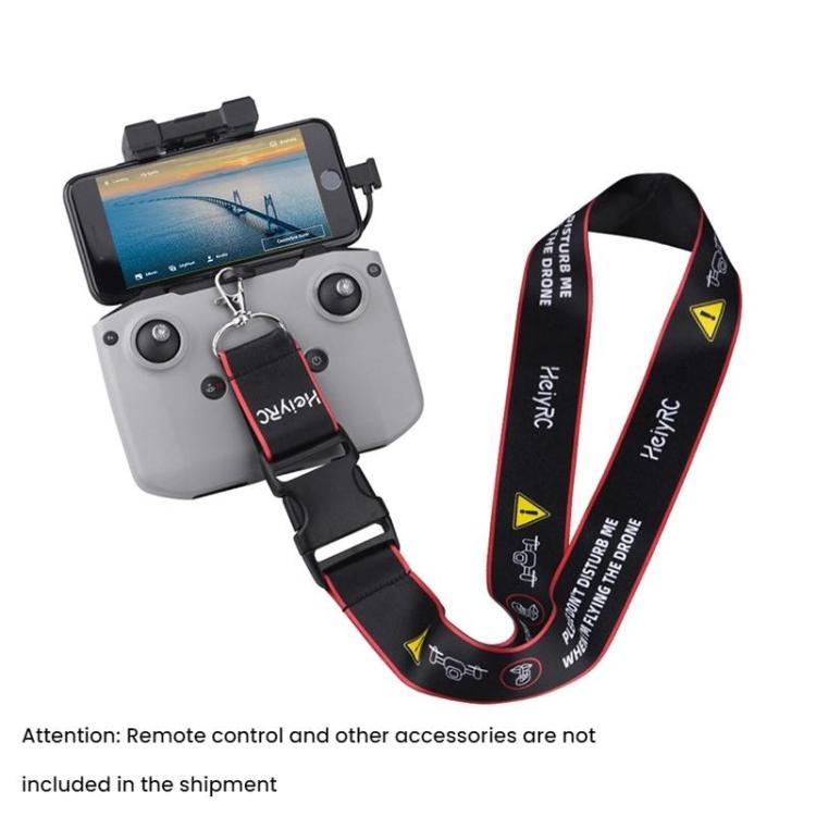 For DJI MINI 4 PRO/Mavic 3/AIR 3/NEO BRDRC Remote Control Widened Lanyard(Red Edge) - free shipping - PMC TechLife - Order now!