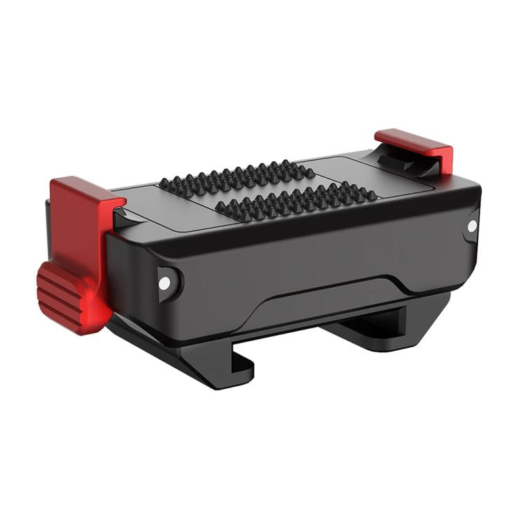 For DJI Osmo Action 5 Pro/Action 4/Action 3 Magnetic Quick Release Adapter with Cold Shoe Mount Base(Black) - free shipping - PMC TechLife - Order now!