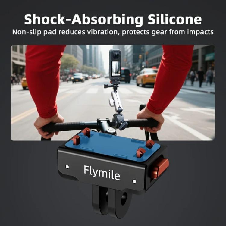 Flymile Plastic Magnetic Quick-Release Base For Insta360 Ace Pro 2/X5/X4/X3/X2/Ace Pro/Ace(Black) - free shipping - PMC TechLife - Order now!