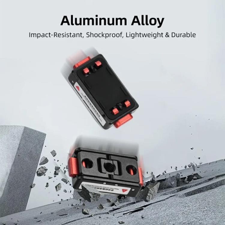 Flymile Magnetic Quick-Release Base 1/4 Inch Thread Foldable Extension Kit for Insta360 Ace Pro 2/Ace Pro/Ace/X5/X4/X3/X2(Black) - free shipping - PMC TechLife - Order now!