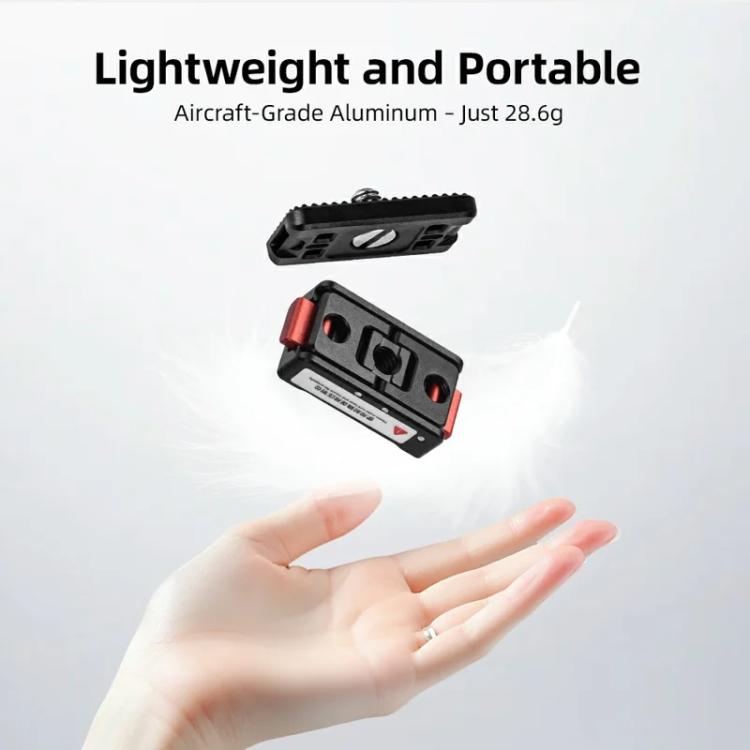 Flymile Magnetic Quick-Release Base 1/4 Inch Thread Foldable Extension Kit for Insta360 Ace Pro 2/Ace Pro/Ace/X5/X4/X3/X2(Black) - free shipping - PMC TechLife - Order now!