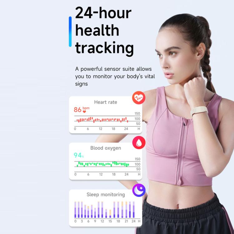 Dual PD Real-Time Heart Rate Blood Oxygen Real-Time Sleep Exercise Health Bracelet(Black) - free shipping - PMC TechLife - Order now!