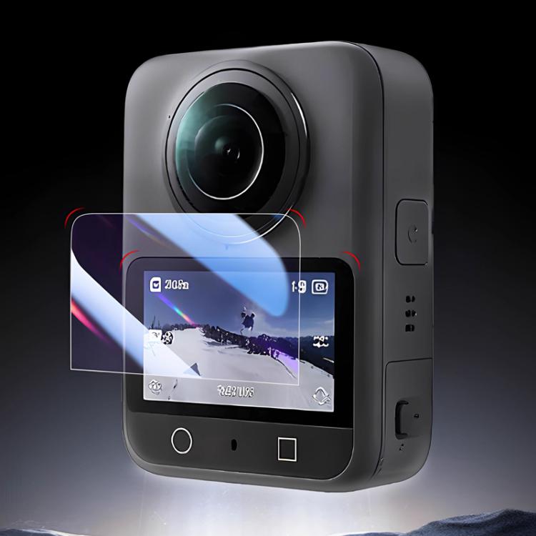 For DJI Osmo 360 Action Camera 2pcs /Pack Tempered Glass Screen Protector HD Anti-Scratch Lens Film(CN-218) - free shipping - PMC TechLife - Order now!
