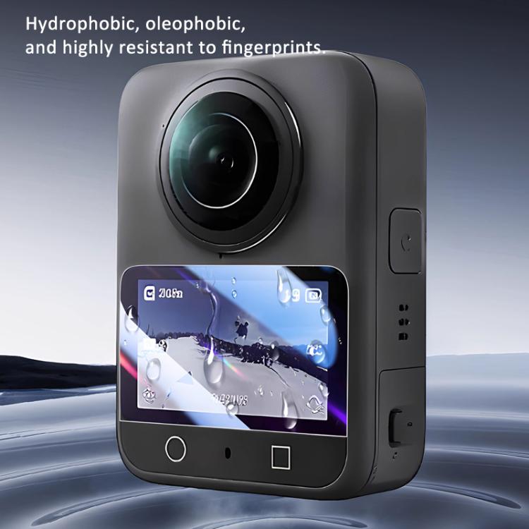 For DJI Osmo 360 Action Camera 2pcs /Pack Tempered Glass Screen Protector HD Anti-Scratch Lens Film(CN-218) - free shipping - PMC TechLife - Order now!