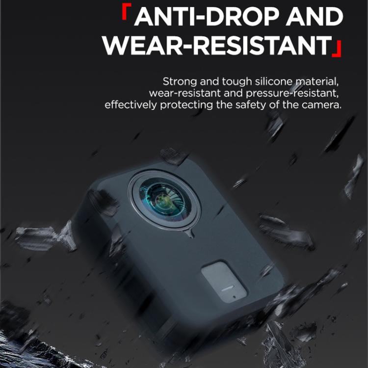 For DJI Osmo 360 CYNOVA Silicone Case Anti-Scratch Shockproof Full Body Protective Cover(Gray) - free shipping - PMC TechLife - Order now!