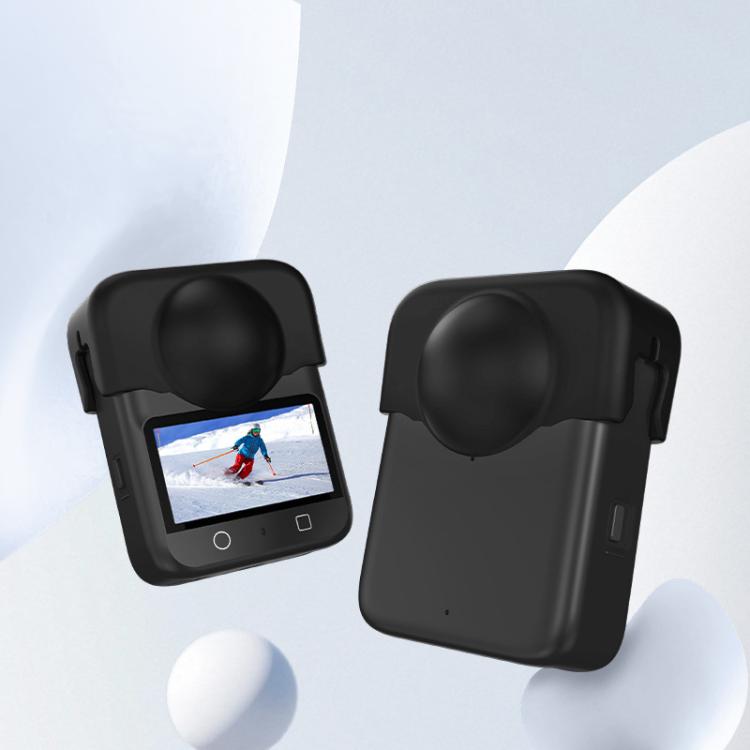 For DJI Osmo 360 Camera Silicone Lens Cap Dustproof & Anti-Scratch Lens Cover Protector(Black) - free shipping - PMC TechLife - Order now!