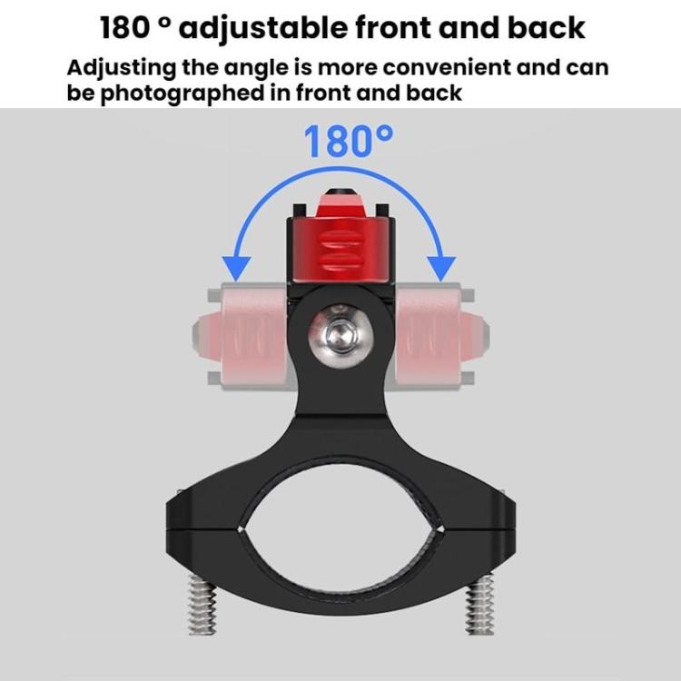 Action Camera Magnetic Quick Release Bike Mount, For GoPro HERO13 Black /12 Black /11 Black/10 Black/9 Black/8 Black, Spec: 180 Degree Adjustable - free shipping - PMC TechLife - Order now!