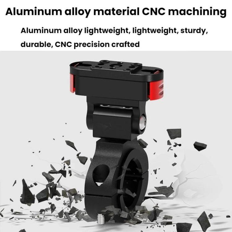 Action Camera Magnetic Quick Release Bike Mount, For GoPro HERO13 Black /12 Black /11 Black/10 Black/9 Black/8 Black, Spec: 180 Degree Adjustable - free shipping - PMC TechLife - Order now!