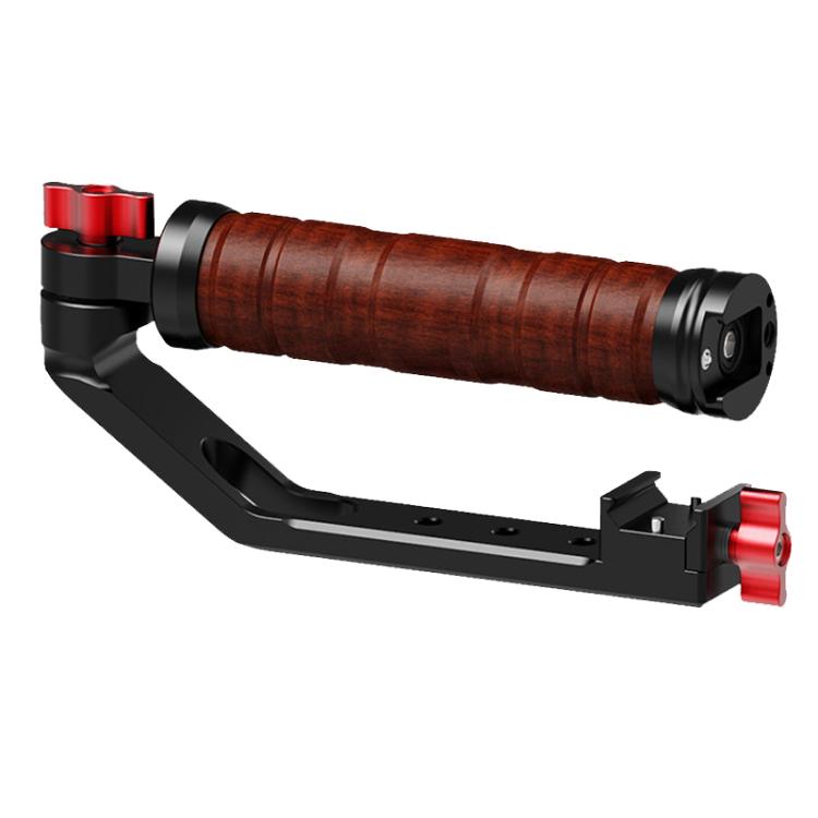 Gimbal Wooden Handle Chute Snail Gimbal Side Handle Grip,For DJI RS 4 Mini / 4 PRO / 3 / 3 Mini / 3 PRO / 2, Spec: Single Handle - free shipping - PMC TechLife - Order now!