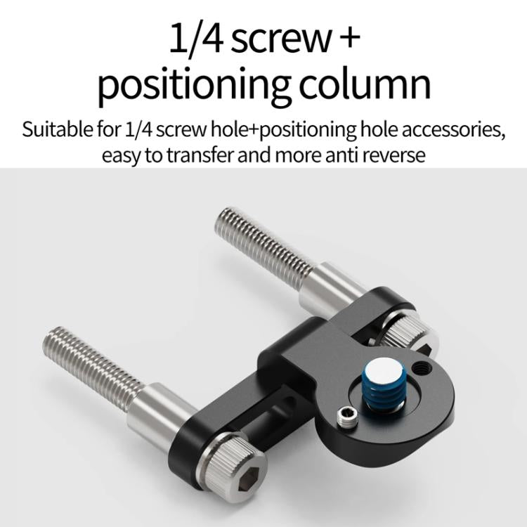 1/4 Arri Positioning Bicycle Stem Camera Mount Cycling Front Light Bracket For Shooting - free shipping - PMC TechLife - Order now!