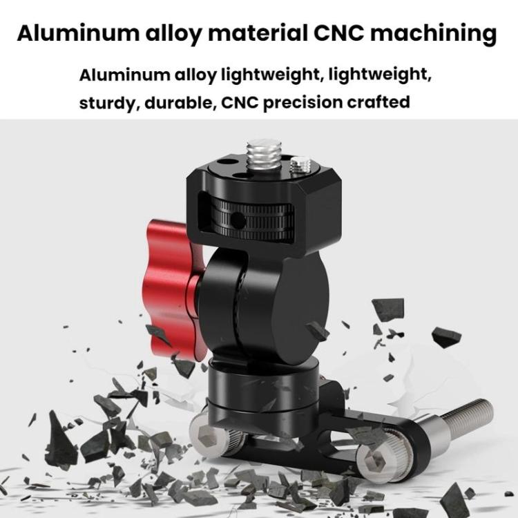 3 Card 360 Degree Damping Rotation Adjustment Bicycle Stem Camera Mount Cycling Front Light Bracket For Shooting - free shipping - PMC TechLife - Order now!