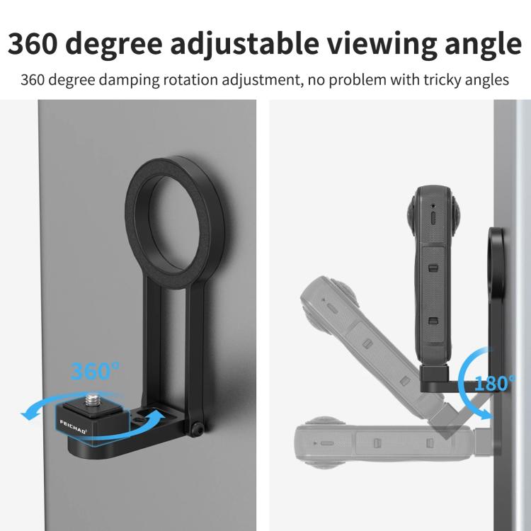 For Go Pro HERO13 Black Multifunctional Magnetic Quick Release Base Bracket Expansion - free shipping - PMC TechLife - Order now!