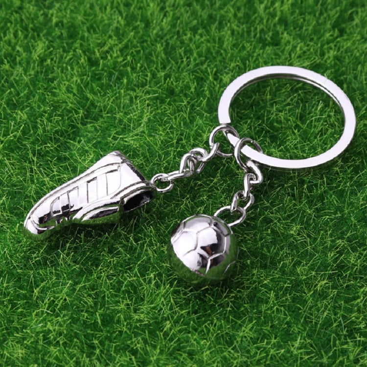 2 PCS Creative Football Gift Pendant Metal Football Shoe Keychain, Style:Football Shoes 389 - Key Rings by PMC TechLife | Online Shopping South Africa | PMC TechLife