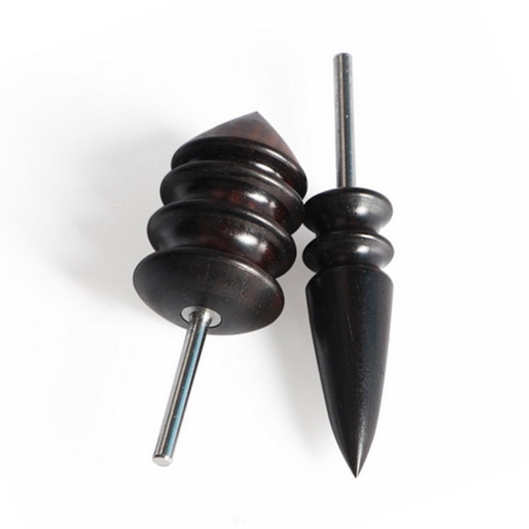 Leather Tool Edge Electric Polishing Slicker Flat Pointed Head Sandalwood Leathers Craft DIY Tools Tip Burnisher(S) - Abrasive Tools & Accessories by PMC TechLife | Online Shopping South Africa | PMC TechLife