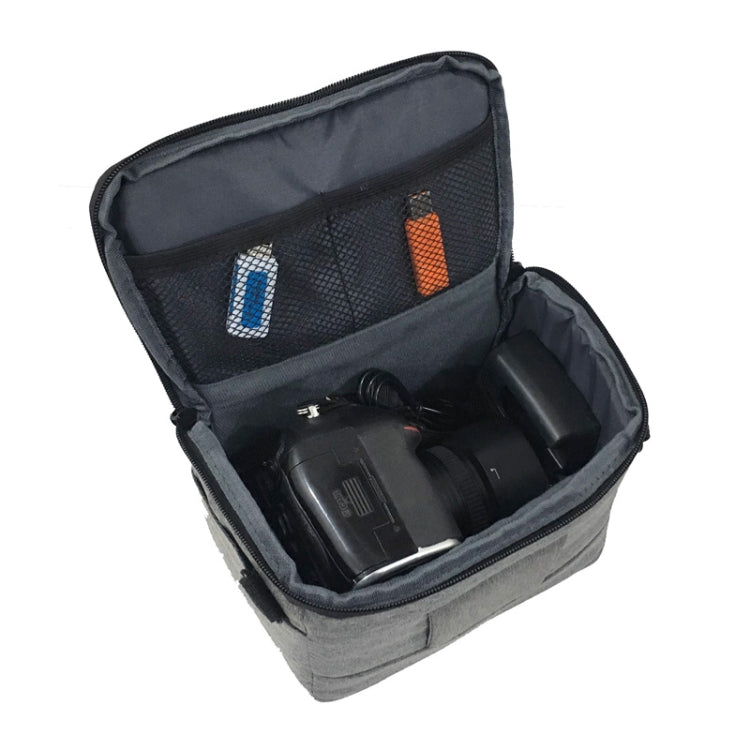 Waterproof DSLR Camera Bag for Nikon Canon SONY Panasonic etc Camera, Size:Large(Black) - free shipping - PMC TechLife - Order now!