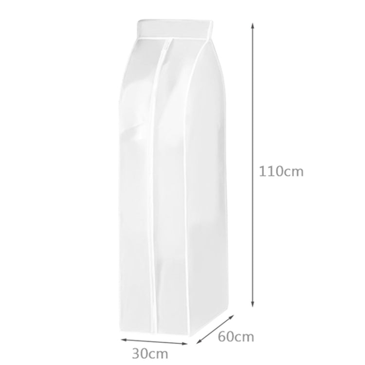 PEVA Three-dimensional Dustproof Cloth Cover Bags Hanging Storage Bag Waterproof Cover(White) - Dust Covers by PMC TechLife | Online Shopping South Africa | PMC TechLife