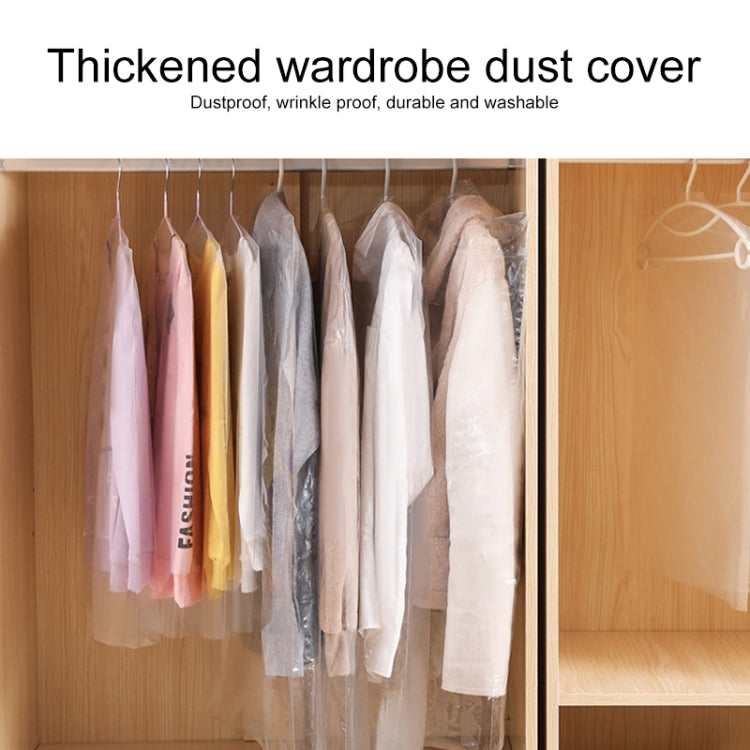 100 PCS Disposable Transparent Clothes Dust Bag Dust Cover, Size:60x100cm, Thickness:Thicken PE 6 Wires - Dust Covers by PMC TechLife | Online Shopping South Africa | PMC TechLife