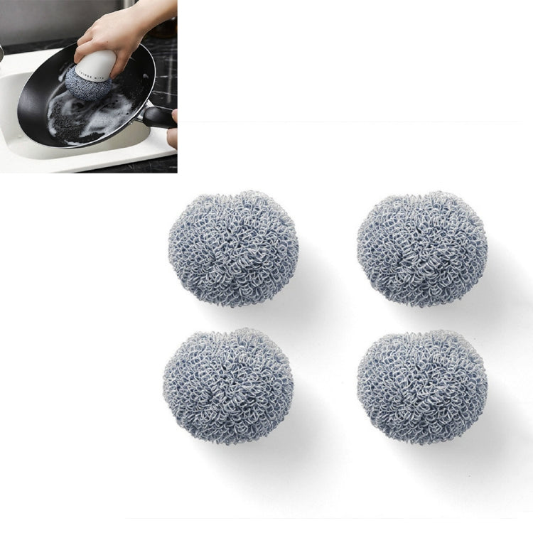 4 PCS / Set Polyester Cleaning Brush Pot Brush Replacement Heads - Cleaning Tools by PMc TechLife | Online Shopping South Africa | PMc TechLife | Buy Now Pay Later Mobicred