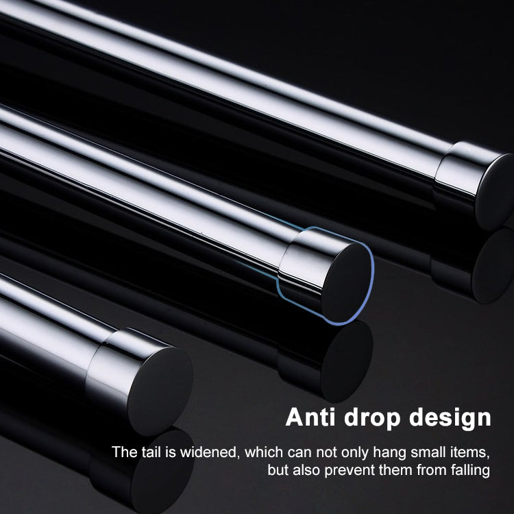 Stainless Steel Towel Bar Rotating Towel Rack Bathroom Kitchen Wall-mounted Towel Polished Rack Holder, Model:Brushed Five Poles - Shelves by PMC TechLife | Online Shopping South Africa | PMC TechLife