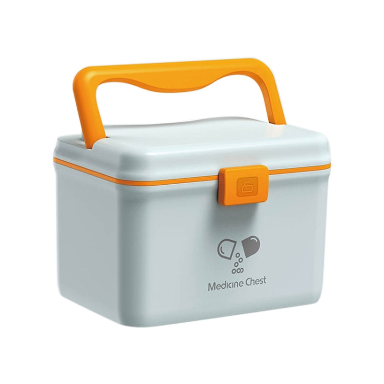 Jinlongxing 9659 Mini Household Plastic Portable Medicine Storage Box, Size:21x15x15.3cm(Blue) - free shipping - PMC TechLife - Order now!