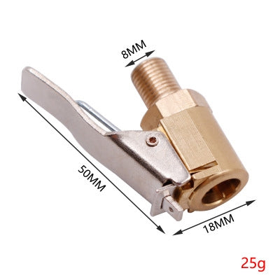 Car Tyre Wheel Tire Air Chuck Inflator Pump Valve Clip Clamp Connector - Inflatable Pump by PMC TechLife | Online Shopping South Africa | PMC TechLife