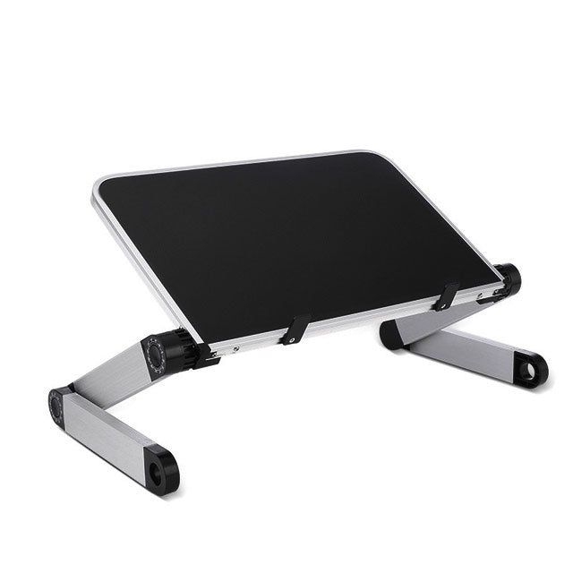 Universal 360 Degree Adjustment Folding Aluminum Alloy Laptop Stand(Black) - Laptop Stand by PMC Jewellery | Online Shopping South Africa | PMC Jewellery | Buy Now Pay Later Mobicred