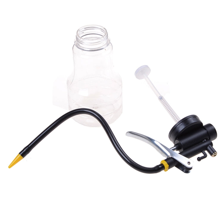 250cc Transparent High Pressure Pump Oiler Lubrication Oil Can Plastic Machine Oiler Grease 245mm Length flex Gun(Long mouth hose) - Hand Tool Sets by PMC TechLife | Online Shopping South Africa | PMC TechLife | Buy Now Pay Later Mobicred
