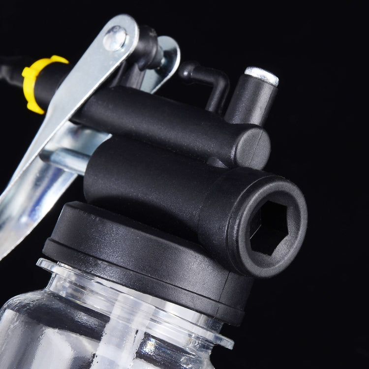 250cc Transparent High Pressure Pump Oiler Lubrication Oil Can Plastic Machine Oiler Grease 245mm Length flex Gun(Long mouth hose) - Hand Tool Sets by PMC TechLife | Online Shopping South Africa | PMC TechLife | Buy Now Pay Later Mobicred