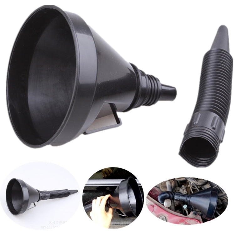 Universal Car Truck Motorcycle Filled Plastic Vehicle Funnels with Soft Spout Pipe Pour Oil Tool - Hand Tool Sets by PMC TechLife | Online Shopping South Africa | PMC TechLife | Buy Now Pay Later Mobicred